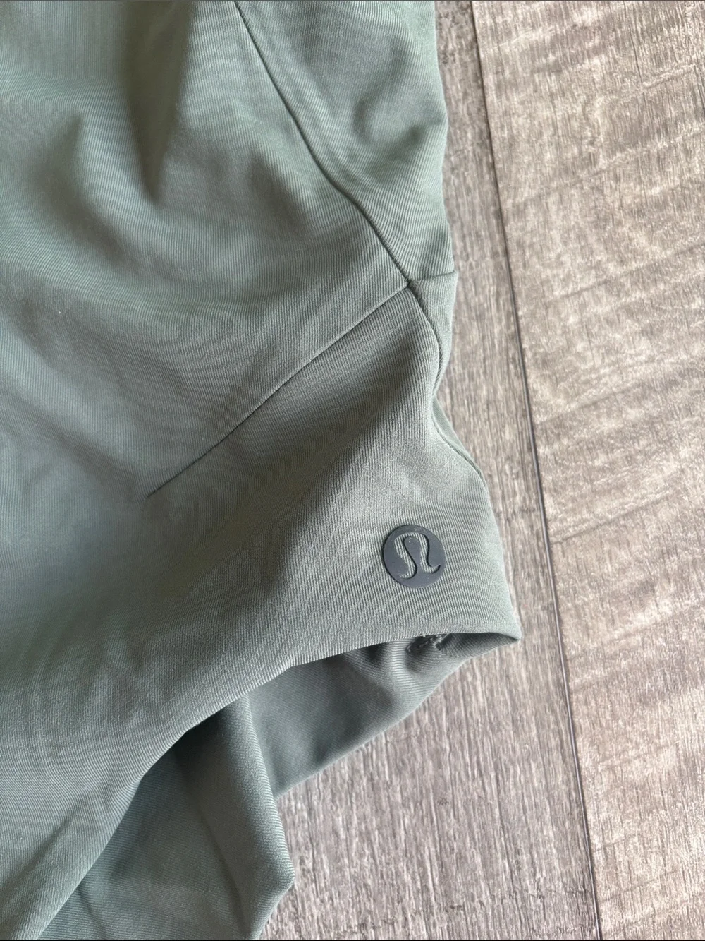 lululemon athletica Asymmetric One-Shoulder Bodysuit in Sage